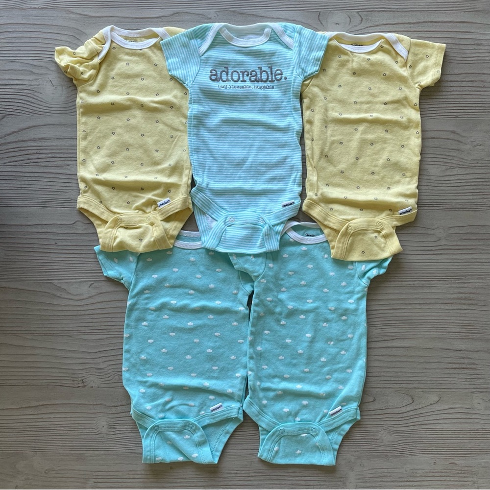 5 Piece Onesie Bundle